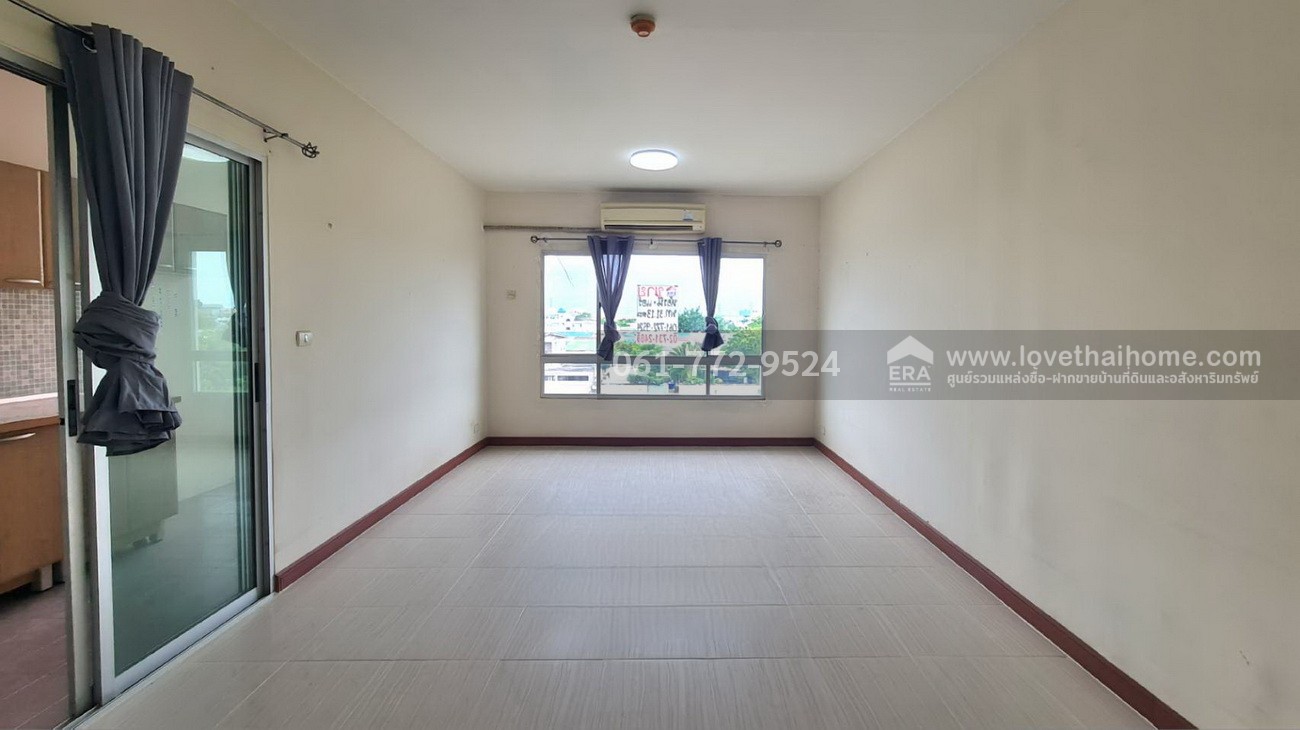 ขายห้องชุด ซิตี้วิลล์ คอนโดมิเนียม ห้องสตูดิโอ 31.13 ตรม. ในซอยหมู่บ้านทิพวัล 1 เทพารักษ์ ราคาถูก วิวนอก ใกล้รถไฟฟ้าสายสีเหลือง-สถานีทิพวัล