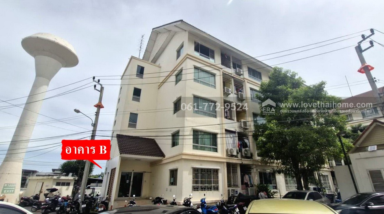 ขายห้องชุด ซิตี้วิลล์ คอนโดมิเนียม ห้องสตูดิโอ 31.13 ตรม. ในซอยหมู่บ้านทิพวัล 1 เทพารักษ์ ราคาถูก วิวนอก ใกล้รถไฟฟ้าสายสีเหลือง-สถานีทิพวัล