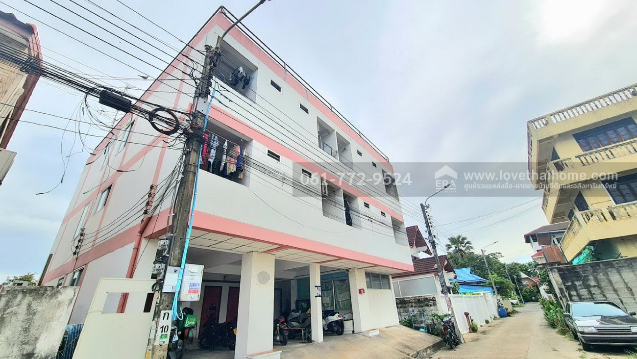 ขายอพาร์ตเม้นท์ ในซอยอ่อนนุช 46 ใกล้รถไฟฟ้าสายสีเหลือง (สถานีศรีนุช-ศรีนครินทร์ 38) 50 ตร.วา ผลประกอบการดี ผู้เช่าเต็มตลอด เหมาะลงทุนระยะยาว คุ้มสุดๆ