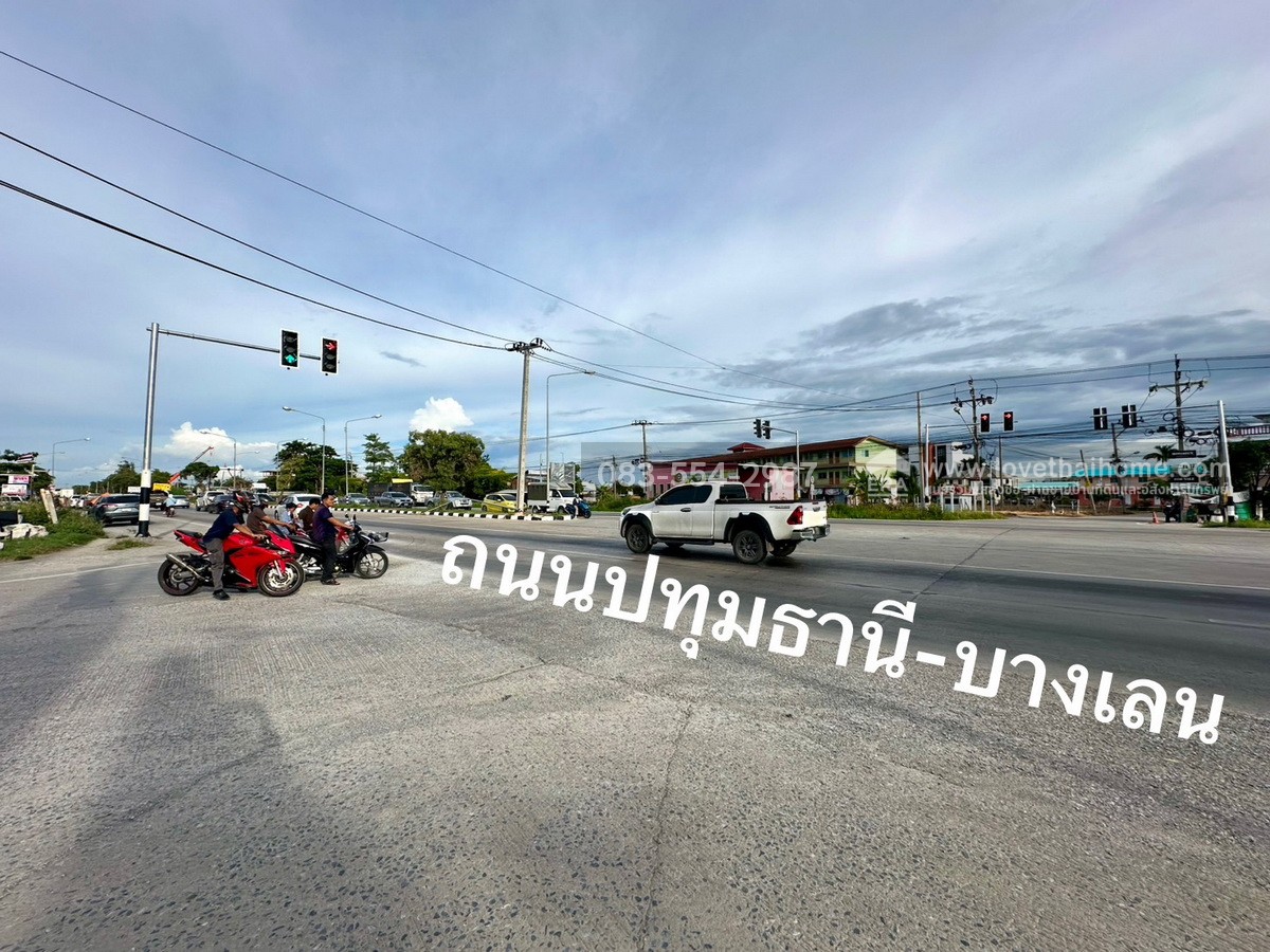 ขายที่ดินราคาถูก ต.ขุนศรี อ.ไทรน้อย จ.นนทบุรี ใกล้วัดสโมสร 300 ตร.วา (30x40 ม.) ซ.เงินวัฒนะ จากถนนใหญ่ ปทุมธานี–บางเลน เพียง 3 กม. ที่ดินมีอนาคต เหมาะลงทุน,สร้างโกดัง และบ้านพักคนงาน