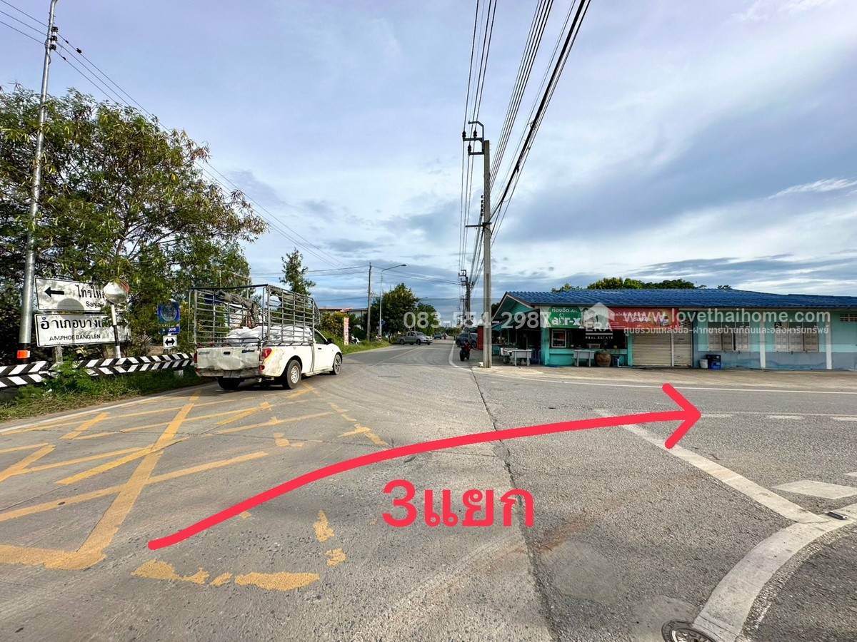 ขายที่ดินราคาถูก ต.ขุนศรี อ.ไทรน้อย จ.นนทบุรี ใกล้วัดสโมสร 300 ตร.วา (30x40 ม.) ซ.เงินวัฒนะ จากถนนใหญ่ ปทุมธานี–บางเลน เพียง 3 กม. ที่ดินมีอนาคต เหมาะลงทุน,สร้างโกดัง และบ้านพักคนงาน