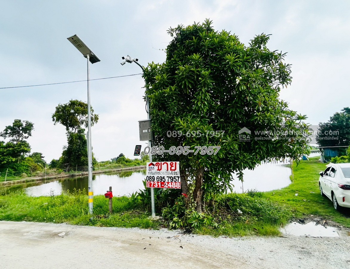 ขายที่ดิน+บ่อเลี้ยงปลา ย่านบางบ่อ 3-1-72.7 ไร่ ใกล้ รพ. บางเสาธง ถ.บางนา-ตราด กม.26 (ซอย ABAC) ต.บางเสาธง บางพลีใหญ่ ราคาถูกกว่าประเมินกรมที่ดิน ขายขาดทุน !!รับคุยทุกเงื่อนไข