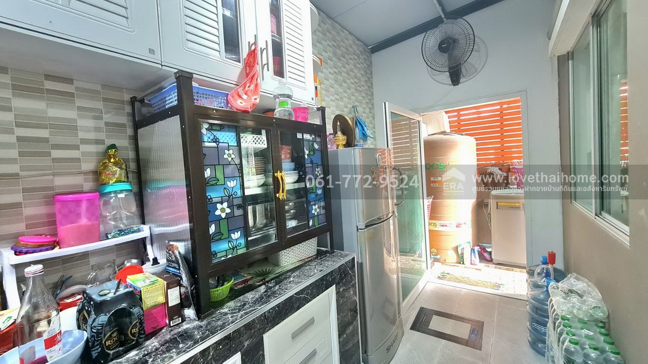 ขายทาวน์โฮม บ้านพฤกษาวิลล์ 106 รังสิต-คลองสอง หลังมุม 28.2 ตร.วา บ้านตกแต่ง ต่อเติมเรียบร้อย พร้อมเข้าอยู่ได้ทันที ใกล้ฟิวเจอร์พาร์ครังสิต