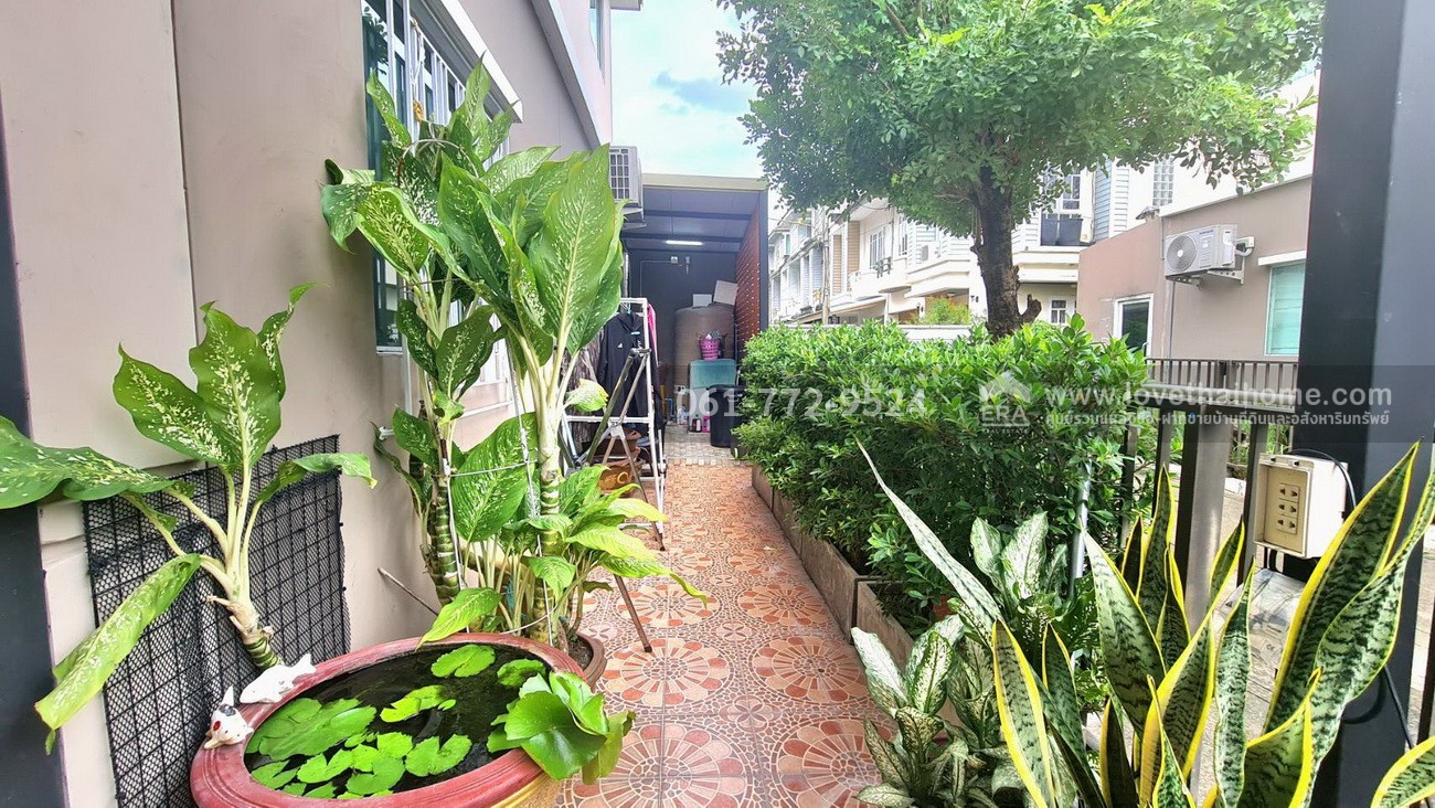 ขายทาวน์โฮม บ้านพฤกษาวิลล์ 106 รังสิต-คลองสอง หลังมุม 28.2 ตร.วา บ้านตกแต่ง ต่อเติมเรียบร้อย พร้อมเข้าอยู่ได้ทันที ใกล้ฟิวเจอร์พาร์ครังสิต
