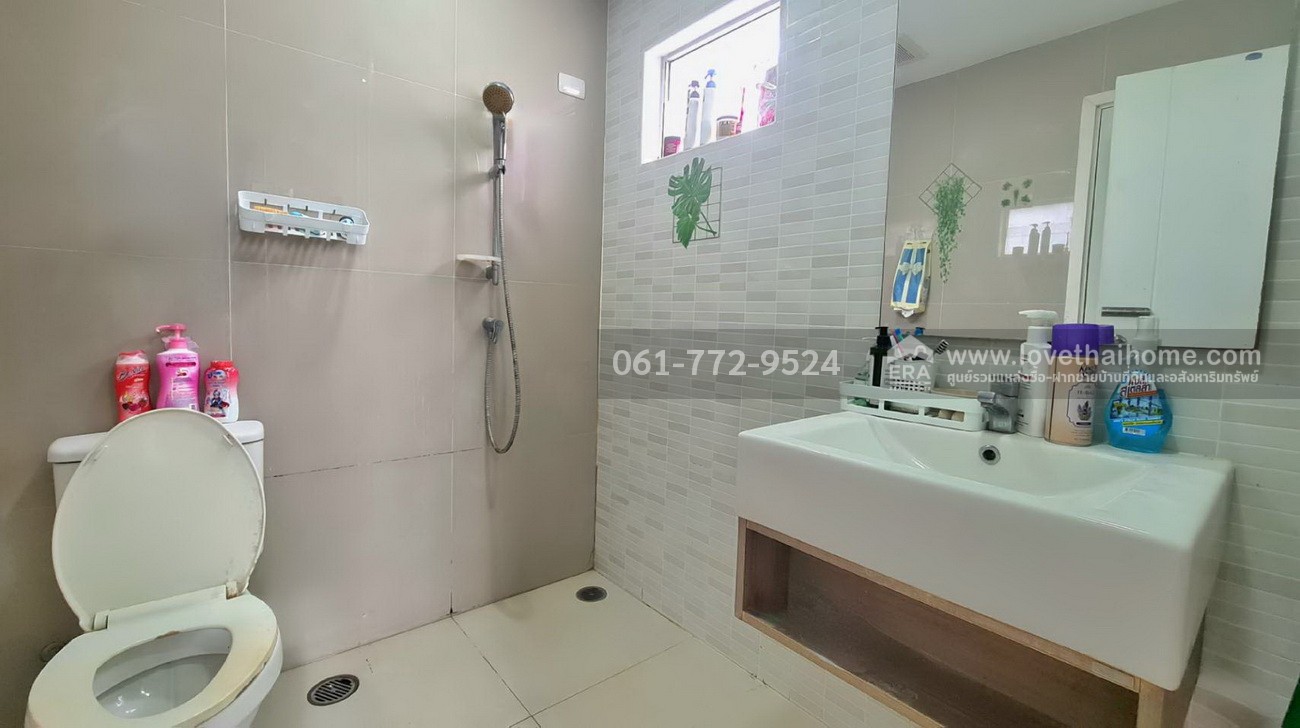 ขายทาวน์โฮม บ้านพฤกษาวิลล์ 106 รังสิต-คลองสอง หลังมุม 28.2 ตร.วา บ้านตกแต่ง ต่อเติมเรียบร้อย พร้อมเข้าอยู่ได้ทันที ใกล้ฟิวเจอร์พาร์ครังสิต