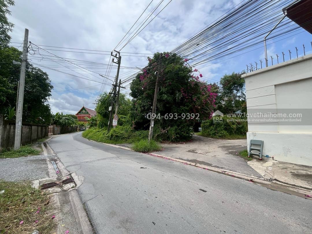 ขายที่ดิน ซอยกรุงเทพ-นนทบุรี43 (ซอยวัดเลียบ) พื้นที่ 287.5 ตรว. หน้ากว้าง 27 เมตร ลึก 43 เมตร ที่ดินถมแล้ว สวย ด่วนๆ