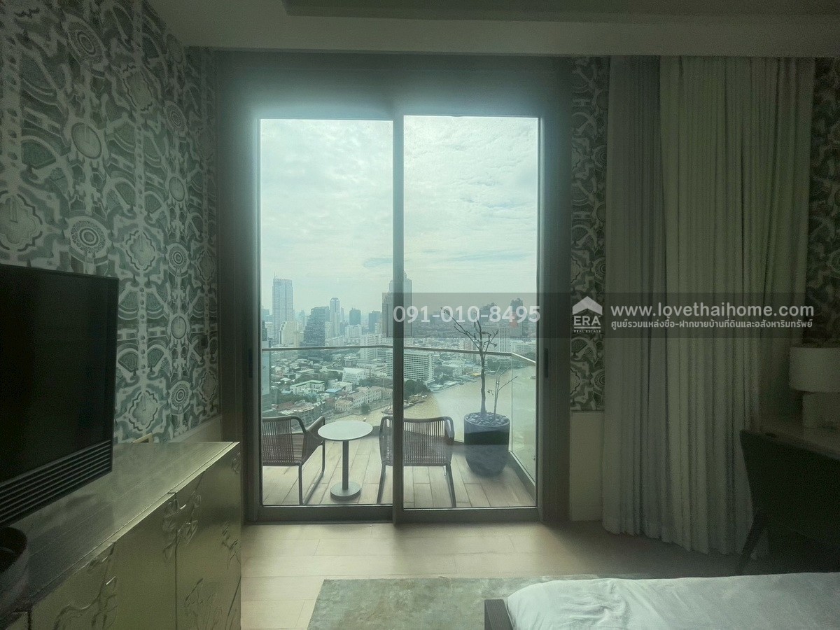 ขาย Penthouse สุดหรู The Residences at Mandarin Oriental Bangkok ( ICONSIAM ) วิวโค้งแม่น้ำเจ้าพระยา  พื้นที่ใช้สอย 163.41 ตร.ม. ชั้น 25–26 (วิวพาโนรามา) พร้อมเฟอร์นิเจอร์ใหม่เอี่ยมครบครัน พร้อมเข้าอยู่ทันที