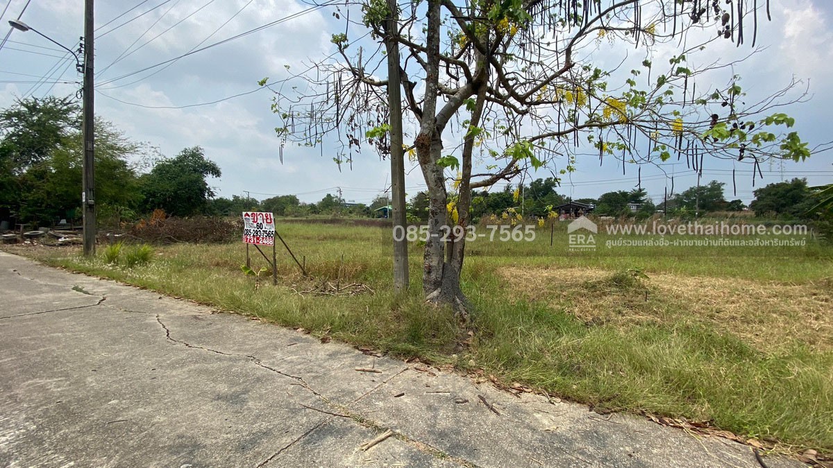 ขายที่ดิน ซอยไมตรีจิต6 คลองสามวาตะวันออก พื้นที่ 60 ตรว. ติดถนนสาธารณะประโยชน์ ใกล้รพ.คลองสามวา