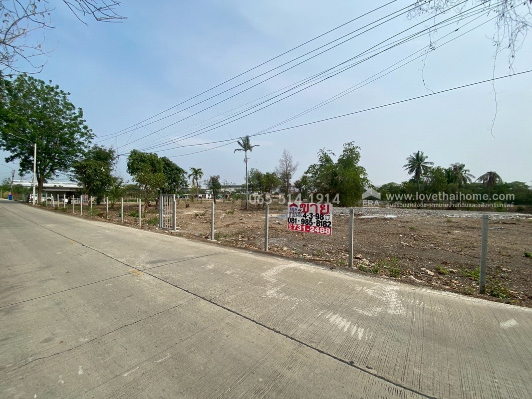 ขายด่วน ขายถูก ที่ดิน ย่านขุนศรี ติดริมถนนทางหลวงชนบท4118 ต.ขุนศรี อ.ไทรน้อย จ.นนทบุรี เนื้อที่ 4 ไร่ 3 งาน 98 ตรว. ราคา 6,500,000 บาท ตารางวาละ 3,253 บาท หันหน้าไปทางทิศตะวันตกเฉียงใต้ ขายด่วน ขายถูก ที่ดิน ย่านขุนศรี ติดริมถนนทางหลวงชนบท4118 ต.ขุนศรี อ.ไทรน้อย จ.นนทบุรี เนื้อที่ 4 ไร่ 3 งาน 98 ตรว. ราคา 6,500,000 บาท ตารางวาละ 3,253 บาท หันหน้าไปทางทิศตะวันตกเฉียงใต้