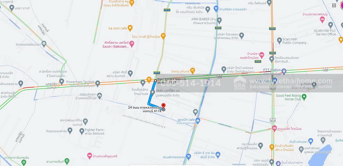 ขายด่วน ขายถูก ที่ดิน ย่านขุนศรี ติดริมถนนทางหลวงชนบท4118 ต.ขุนศรี อ.ไทรน้อย จ.นนทบุรี เนื้อที่ 4 ไร่ 3 งาน 98 ตรว. ราคา 6,500,000 บาท ตารางวาละ 3,253 บาท หันหน้าไปทางทิศตะวันตกเฉียงใต้ ขายด่วน ขายถูก ที่ดิน ย่านขุนศรี ติดริมถนนทางหลวงชนบท4118 ต.ขุนศรี อ.ไทรน้อย จ.นนทบุรี เนื้อที่ 4 ไร่ 3 งาน 98 ตรว. ราคา 6,500,000 บาท ตารางวาละ 3,253 บาท หันหน้าไปทางทิศตะวันตกเฉียงใต้