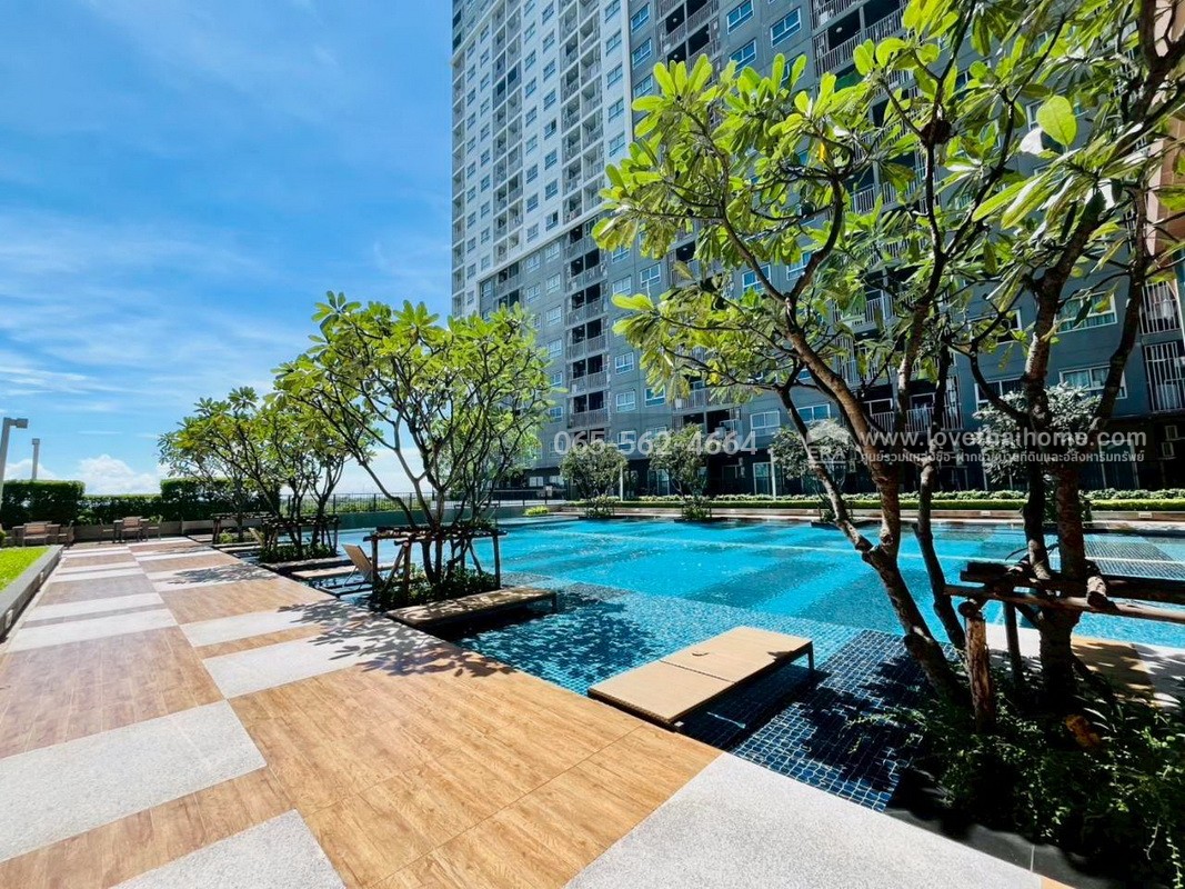 ขายคอนโด เดอะทรัสต์ @ บีทีเอส เอราวัณ ปากน้ำ สมุทรปราการ พื้นที่ 24 ตรม. ราคา 1.49 ล้านบาท ขายต่ำกว่าราคาประเมิน วิวแม่น้ำ ติด BTS สถานีเอราวัณ