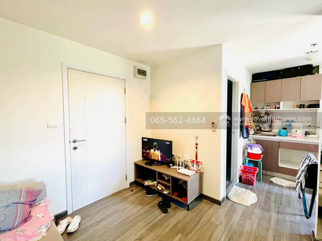 ขายคอนโด เดอะทรัสต์ @ บีทีเอส เอราวัณ ปากน้ำ สมุทรปราการ พื้นที่ 24 ตรม. ราคา 1.49 ล้านบาท ขายต่ำกว่าราคาประเมิน วิวแม่น้ำ ติด BTS สถานีเอราวัณ