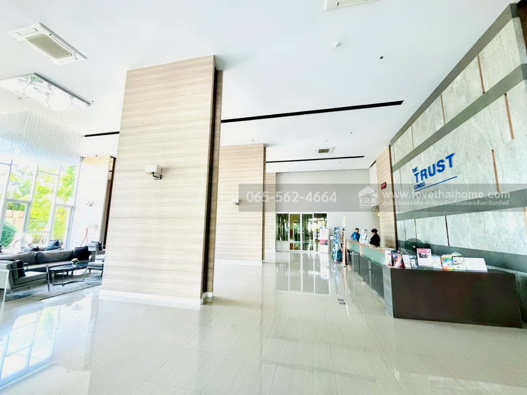 ขายคอนโด เดอะทรัสต์ @ บีทีเอส เอราวัณ ปากน้ำ สมุทรปราการ พื้นที่ 24 ตรม. ราคา 1.49 ล้านบาท ขายต่ำกว่าราคาประเมิน วิวแม่น้ำ ติด BTS สถานีเอราวัณ