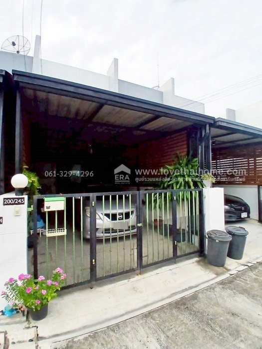 ขายทาวน์เฮ้าส์ The Ozone เทพารักษ์-บางบ่อ สมุทรปราการ บ้าน 2 ชั้น 18.1 ตร.วา พร้อมเฟอร์ฯ ต่อเติมครัวและโรงจอดรถเรียบร้อย