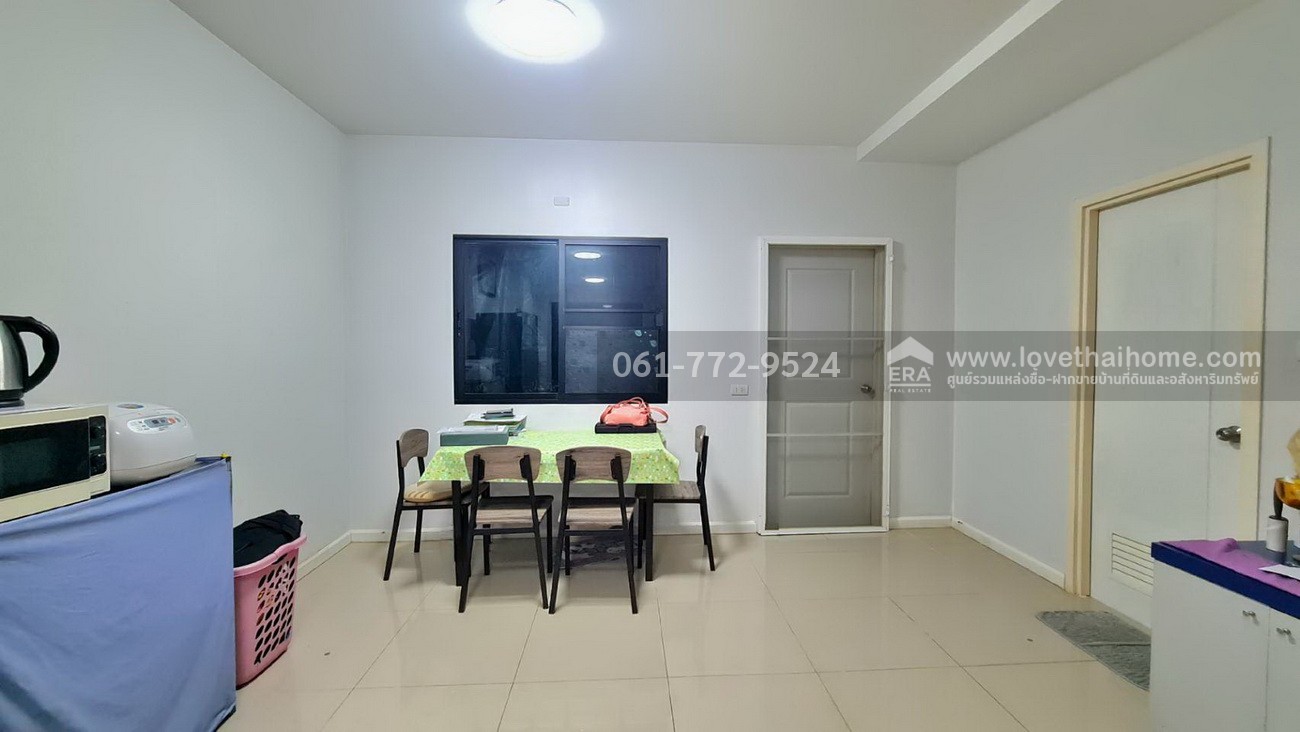 ขายทาวน์เฮ้าส์ หมู่บ้านเปี่ยมสุข SGATE แจ้งวัฒนะ–กาญจนาภิเษก ถ.345 บ้าน 2 ชั้น 19.8 ตร.วา ใกล้ตลาดสมบัติบุรี และทางแยกต่างระดับบางบัวทอง