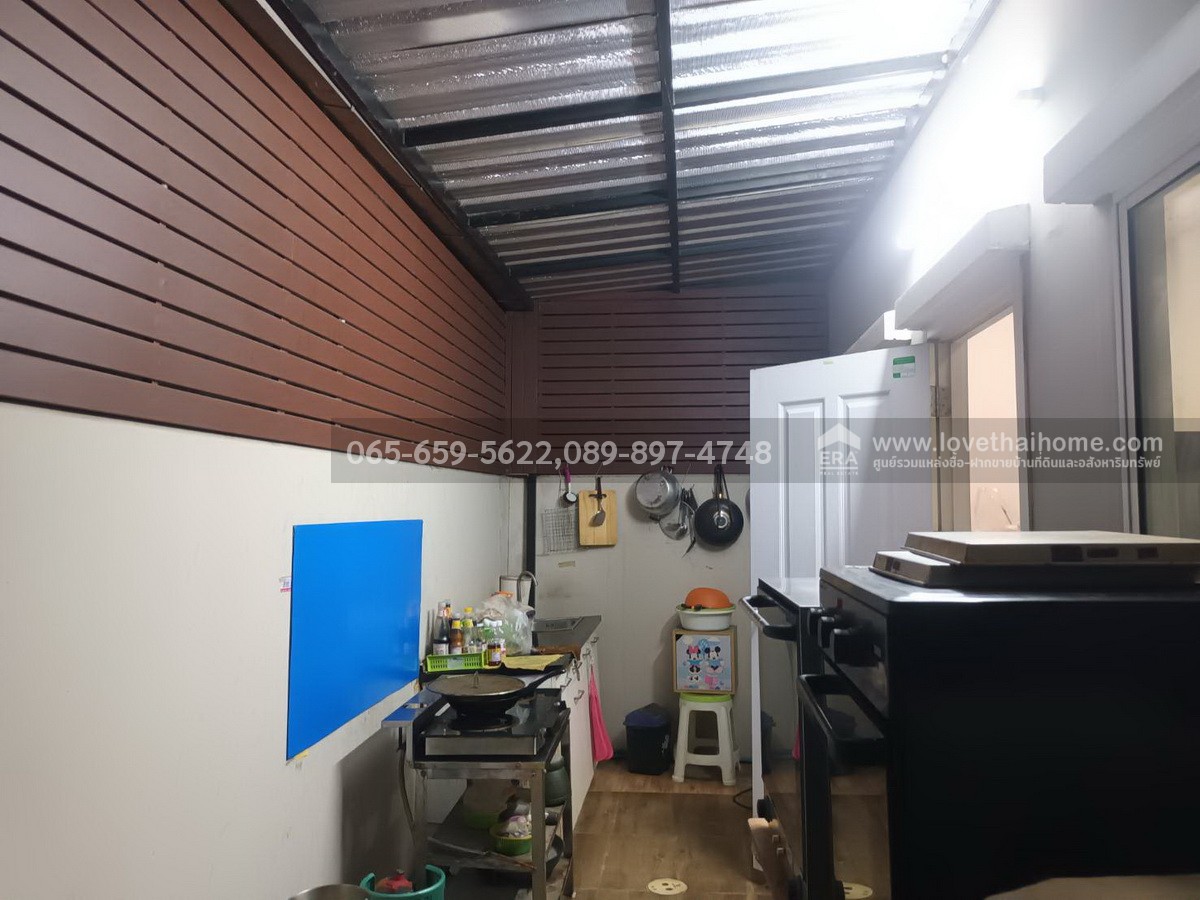 ขายทาวน์เฮ้าส์ บ้านพฤกษาวิลล์ 80 ท่าข้าม-พระราม 2 ถ.เทียนทะเล 7 หลังริม 26.1 ตร.วา ใกล้ทางด่วนพระราม 2-กาญจนาภิเษก 
