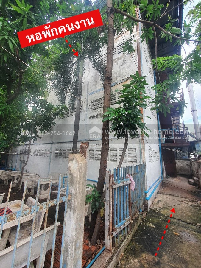 ขายที่ดินพร้อมโกดังและโรงงาน ในนิคมบางพลี สมุทรปราการ ซ.ไทยประกัน 1/8 ถ.เทพารักษ์ ขนาด 400 ตร.วา ทำเลดี การคมนาคมสะดวก ใกล้ถนนหลัก