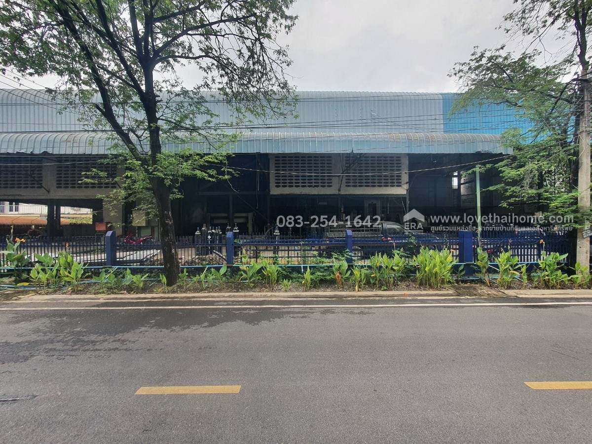 ขายที่ดินพร้อมโกดังและโรงงาน ในนิคมบางพลี สมุทรปราการ ซ.ไทยประกัน 1/8 ถ.เทพารักษ์ ขนาด 400 ตร.วา ทำเลดี การคมนาคมสะดวก ใกล้ถนนหลัก