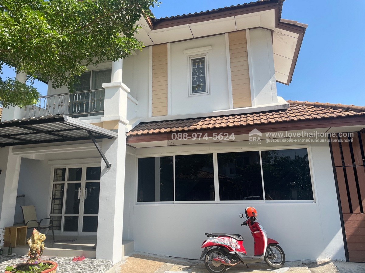 ขายบ้านซื่อตรง รังสิต-คลอง 3 ปทุมธานี บ้านเดี่ยว 63 ตร.วา ราคาถูกที่สุดในโครงการ ใกล้ฟิวเจอร์พาร์ครังสิต และเซียร์รังสิต
