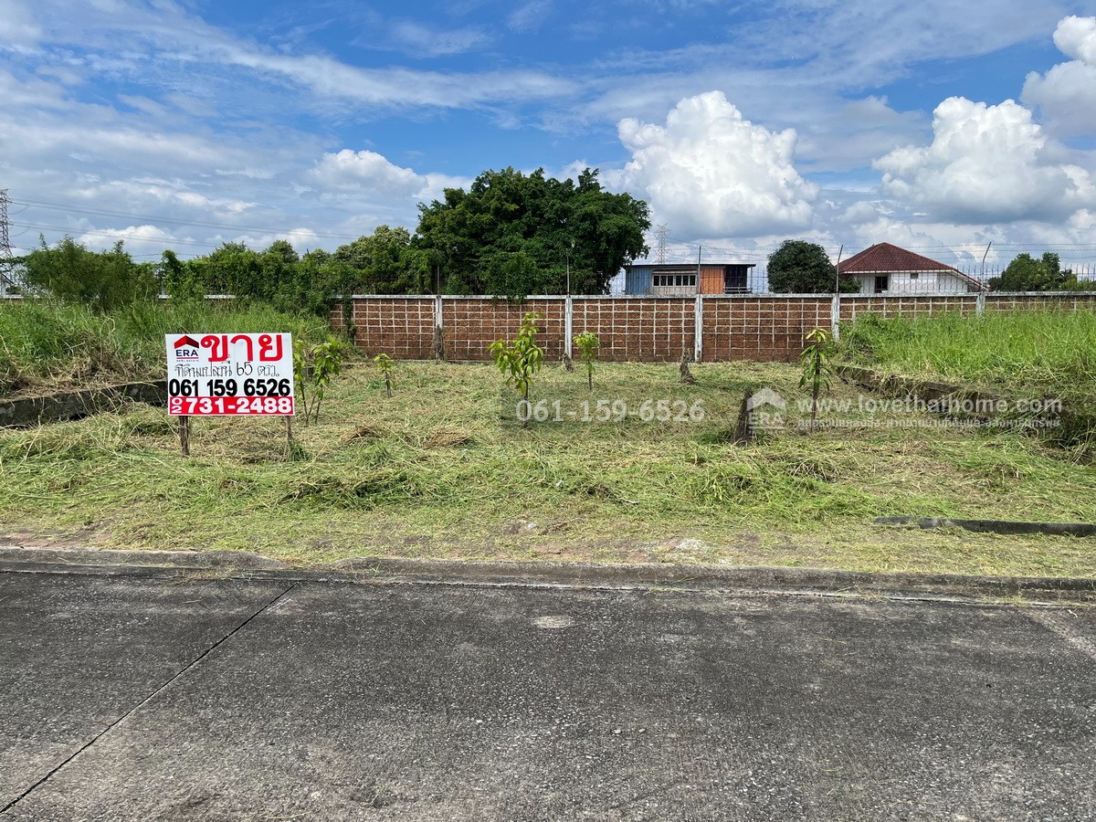 ขายที่ดิน หมู่บ้านชัยพฤกษ์ 1-ลาดกระบัง ถ.คุ้มเกล้า 7 พื้นที่ 65 ตร.วา ขายถูกที่สุดในหมู่บ้าน ขายต่ำกว่าราคาประเมิน เหมาะสร้างบ้านหรือลงทุน