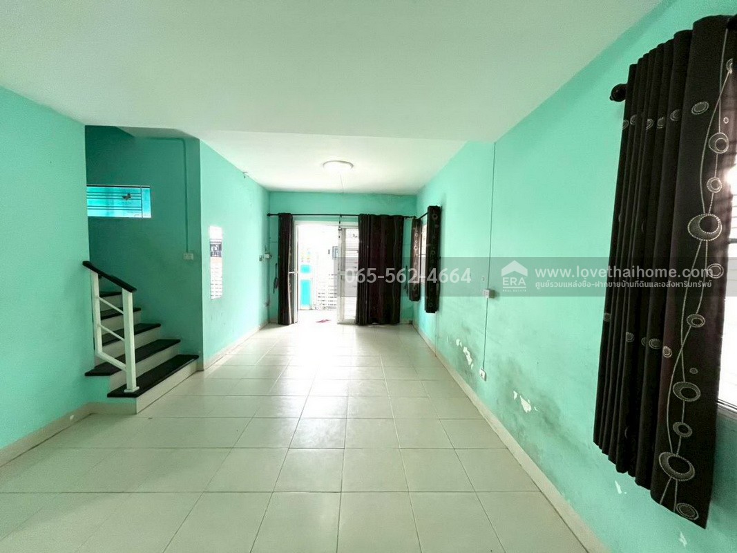 ขายทาวน์เฮ้าส์ 2 ชั้น หมู่บ้านพฤกษา40 รังสิต คลอง3 ถ.เลียบคลองสาม ปทุมธานี พื้นที่ 22.6 ตรว. หลังมุม เดินทางสะดวก