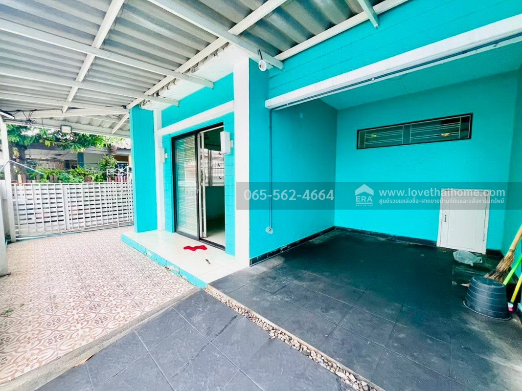 ขายทาวน์เฮ้าส์ 2 ชั้น หมู่บ้านพฤกษา40 รังสิต คลอง3 ถ.เลียบคลองสาม ปทุมธานี พื้นที่ 22.6 ตรว. หลังมุม เดินทางสะดวก