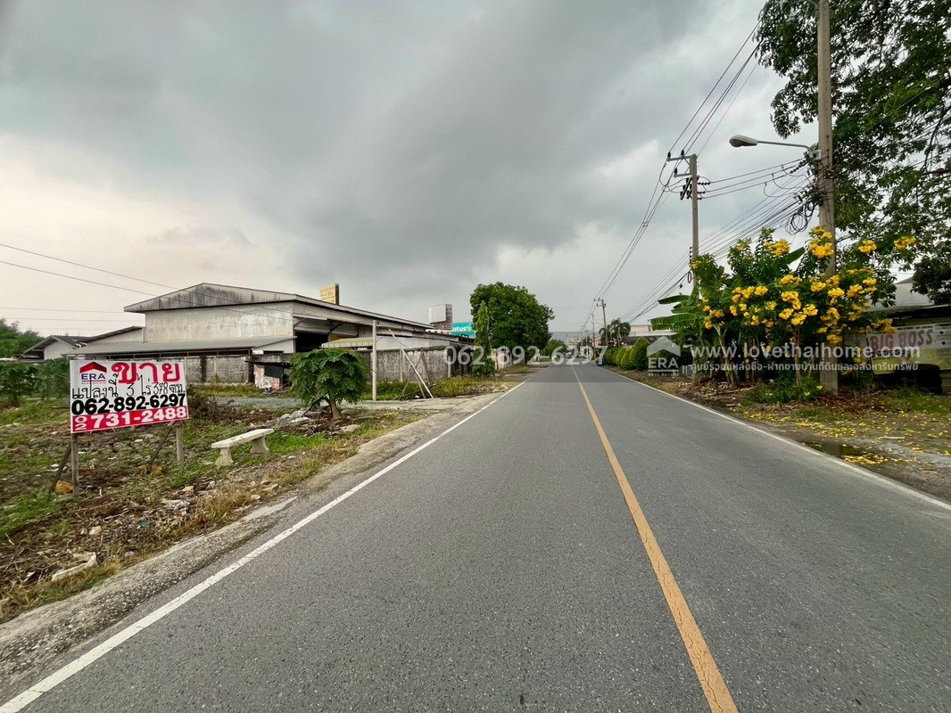 ขายที่ดิน ซอยบางเตย1 พุทธมณฑลสาย5 สามพราน นครปฐม ขนาด 3 ไร่ 3 งาน 78 ตารางวา ติดถนน แปลงสวย ทำเลทอง ขายในราคาสุดคุ้มค่า ทำเลแบบนี้หายากมากในย่านนี้