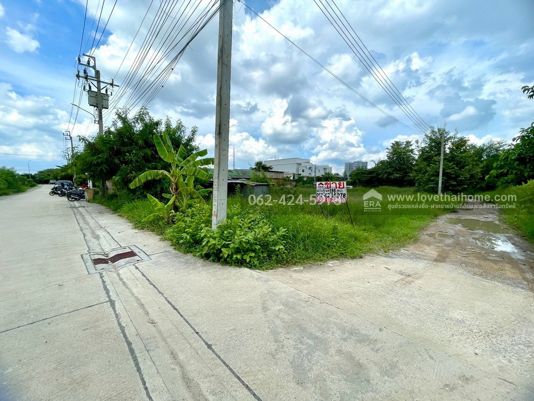 ขายที่ดิน แปลงมุม ถนนประเสริฐมนูกิจ พื้นที่ 198 ตรว. แปลงสี่เหลี่ยมผืนผ้า ติดถนน 3 ด้าน ราคาต่อรองได้