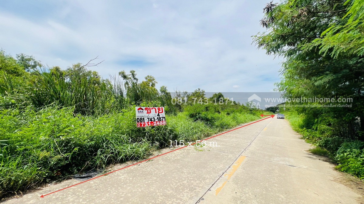 ขายที่ดิน คลองหลวง ซ.วัดเพิ่มทาน คลองสี่ตะวันออก18 พื้นที่ 4 ไร่ ผังสีชมพู แบ่งขายได้ แปลงละ 2 ไร่ ที่ดินอยู่ใกล้ถนนเลียบมอเตอร์เวย์ แค่ 300 เมตรเท่านั้น ที่ดินติดบริษัท แก้วเก้า ดีเวลลอปเมนท์