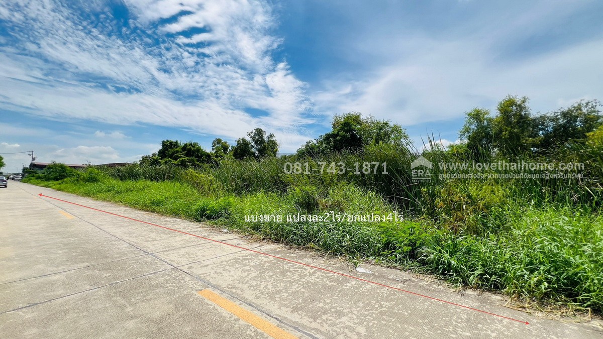 ขายที่ดิน คลองหลวง ซ.วัดเพิ่มทาน คลองสี่ตะวันออก18 พื้นที่ 4 ไร่ ผังสีชมพู แบ่งขายได้ แปลงละ 2 ไร่ ที่ดินอยู่ใกล้ถนนเลียบมอเตอร์เวย์ แค่ 300 เมตรเท่านั้น ที่ดินติดบริษัท แก้วเก้า ดีเวลลอปเมนท์