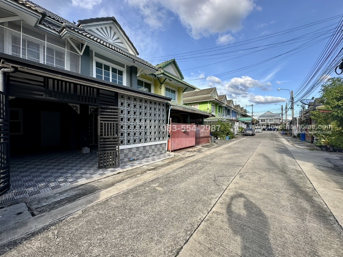 ขายทาวน์เฮ้าส์ บ้านพฤกษา 16 บางใหญ่-บางคูลัด ซ.กันตนา รีโนเวทใหม่ทั้งหลัง 18 ตร.วา ใกล้ถนนกาญจนาภิเษก, ทางด่วน และ รถไฟฟ้าสายสีม่วง