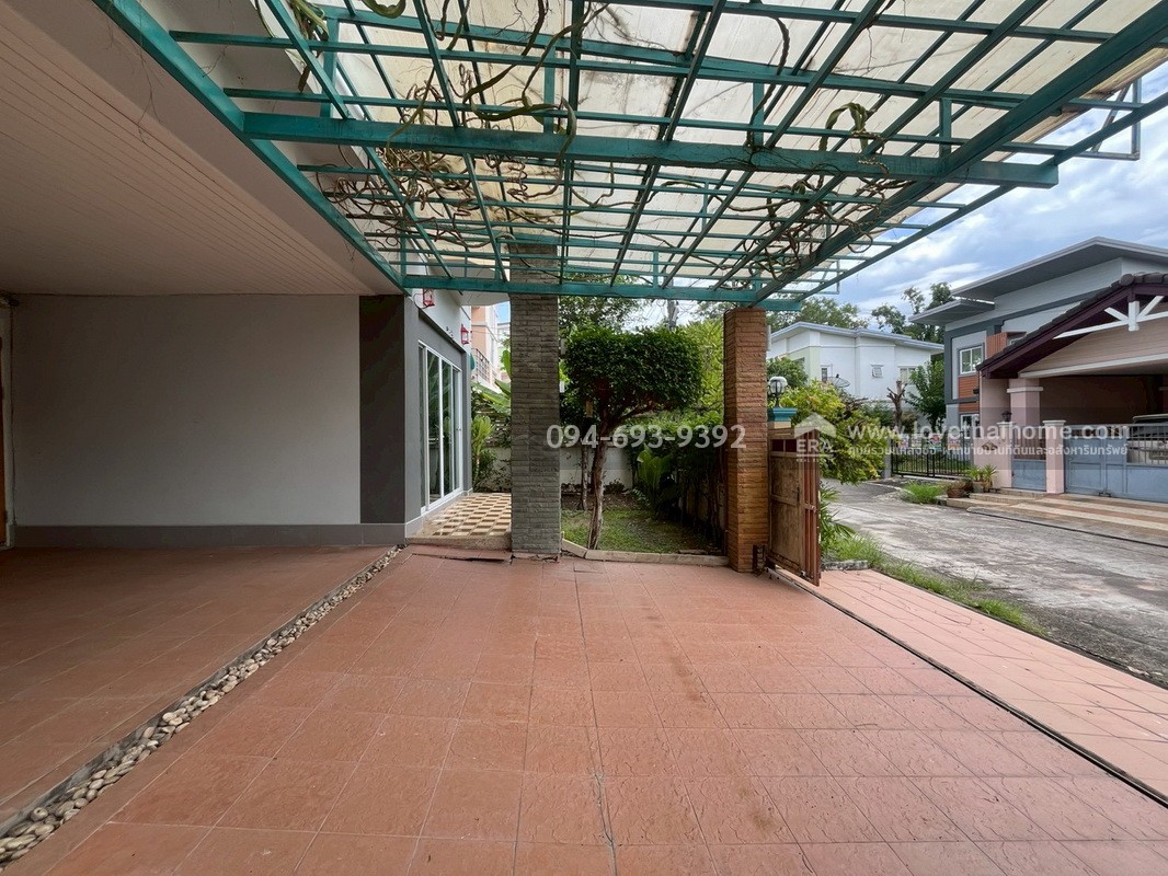 ขายบ้านเดี่ยว 2 ชั้น หมู่บ้านฟลอร่าวิลล์ ซอยสุวินทวงศ์38 พื้นที่ 56 ตรว. สวย พร้อมอยู่ บ้านนายพล ออกแบบโดยดีไซน์เอง (สวยเก๋) "ถูกโดนใจ" 