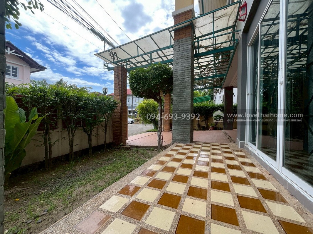 ขายบ้านเดี่ยว 2 ชั้น หมู่บ้านฟลอร่าวิลล์ ซอยสุวินทวงศ์38 พื้นที่ 56 ตรว. สวย พร้อมอยู่ บ้านนายพล ออกแบบโดยดีไซน์เอง (สวยเก๋) "ถูกโดนใจ" 