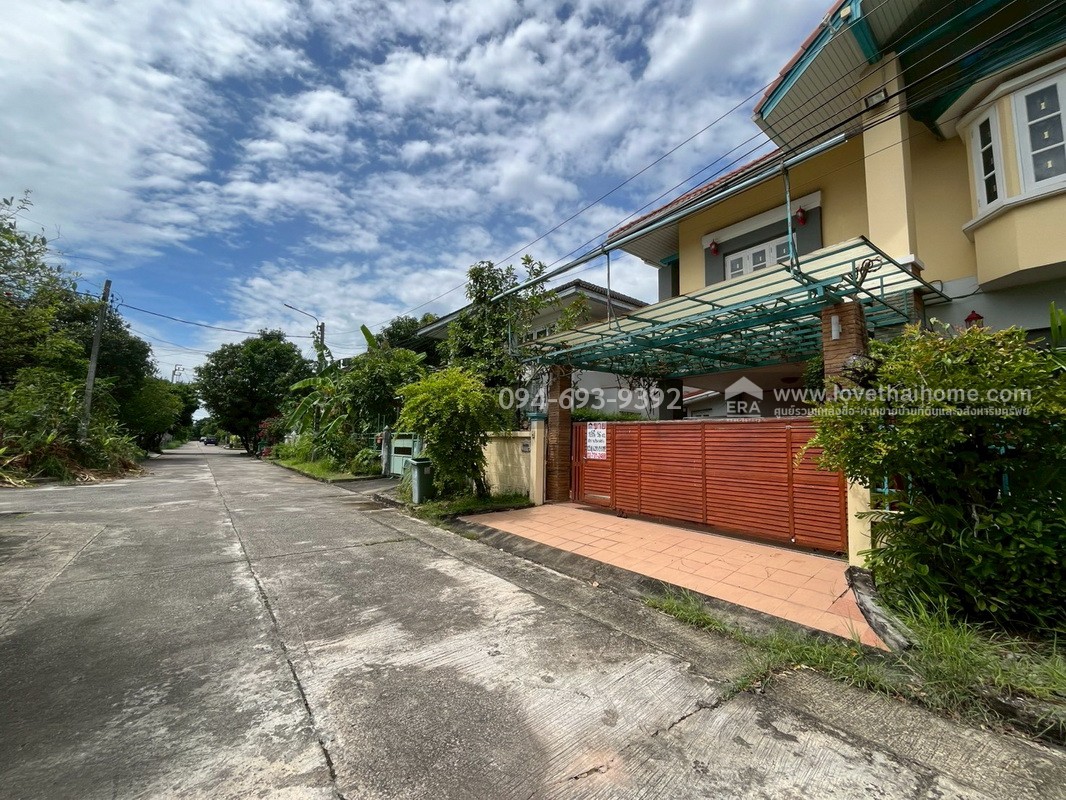 ขายบ้านเดี่ยว 2 ชั้น หมู่บ้านฟลอร่าวิลล์ ซอยสุวินทวงศ์38 พื้นที่ 56 ตรว. สวย พร้อมอยู่ บ้านนายพล ออกแบบโดยดีไซน์เอง (สวยเก๋) "ถูกโดนใจ" 