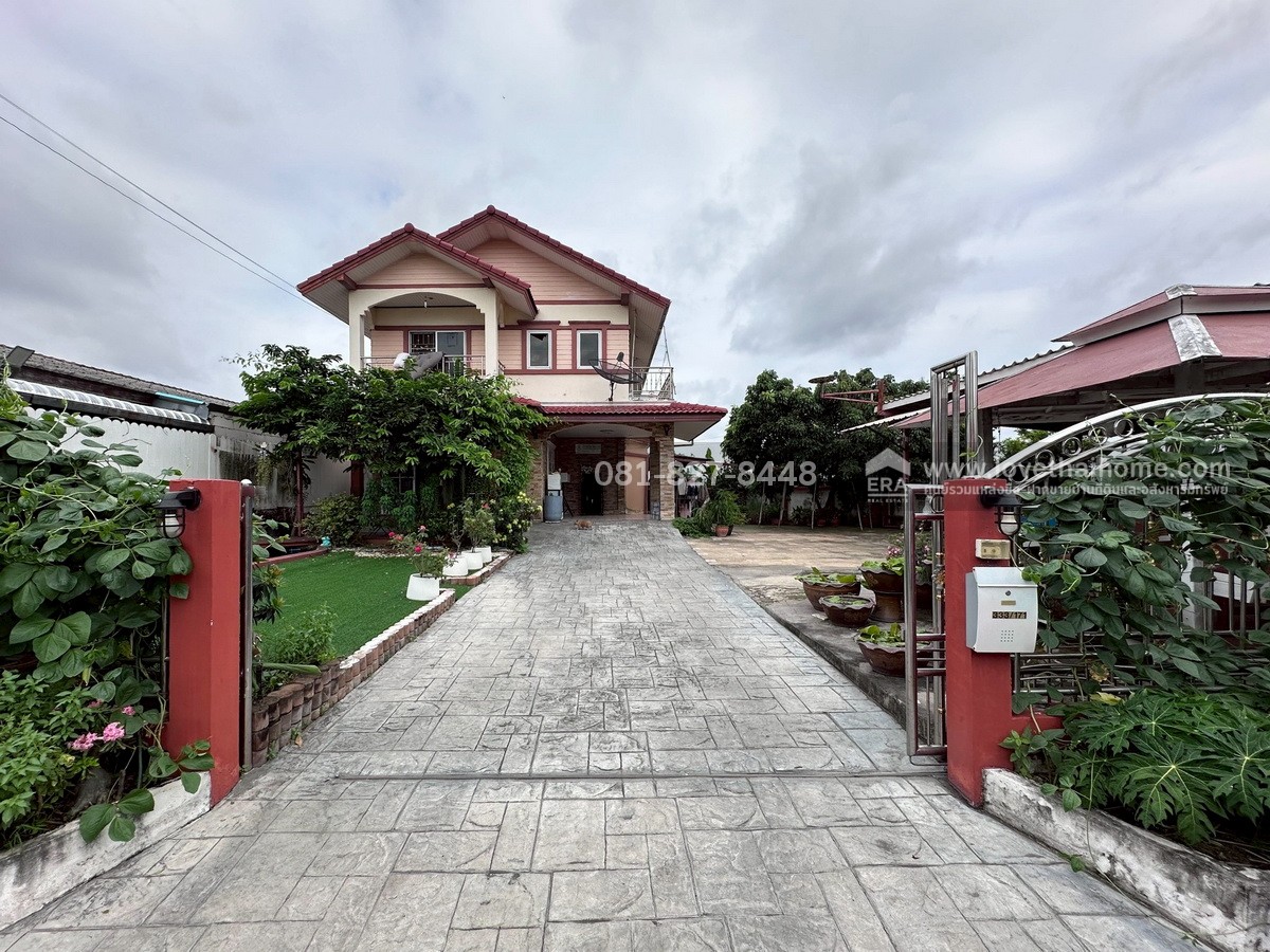 ขายบ้านเดี่ยว หมู่บ้านอรัญญา วิลล์-แพรกษา ซอยมังกร–นาคดี หลังริม 111.4 ตร.วา ใกล้ถนนเทพารักษ์-ศรีนครินทร์ และ BTS แพรกษา พร้อมอยู่