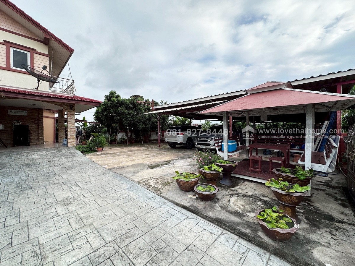 ขายบ้านเดี่ยว หมู่บ้านอรัญญา วิลล์-แพรกษา ซอยมังกร–นาคดี หลังริม 111.4 ตร.วา ใกล้ถนนเทพารักษ์-ศรีนครินทร์ และ BTS แพรกษา พร้อมอยู่