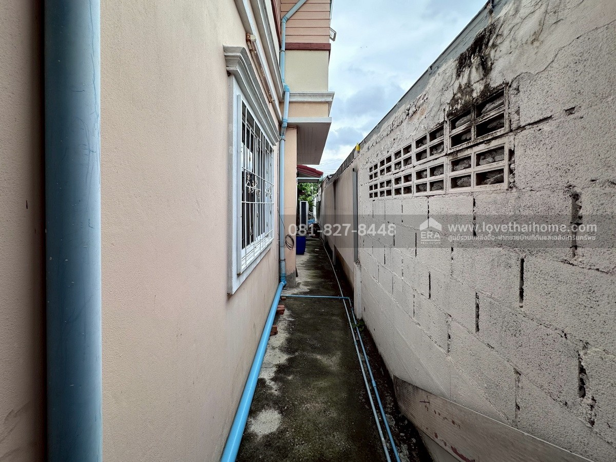 ขายบ้านเดี่ยว หมู่บ้านอรัญญา วิลล์-แพรกษา ซอยมังกร–นาคดี หลังริม 111.4 ตร.วา ใกล้ถนนเทพารักษ์-ศรีนครินทร์ และ BTS แพรกษา พร้อมอยู่