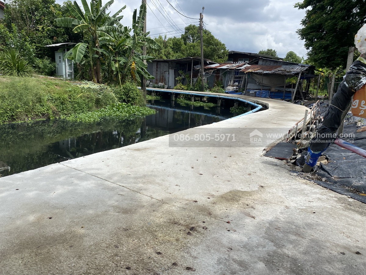 ขายที่ดินวัชรพล 3 ย่านสายไหม ริมคลอง 150 ตร.วา ถูกกว่าราคาประเมินกรมที่ดิน หาไม่ได้ง่ายในย่านนี้ เหมาะซื้อเก็บหรือลงทุนระยะยาว
