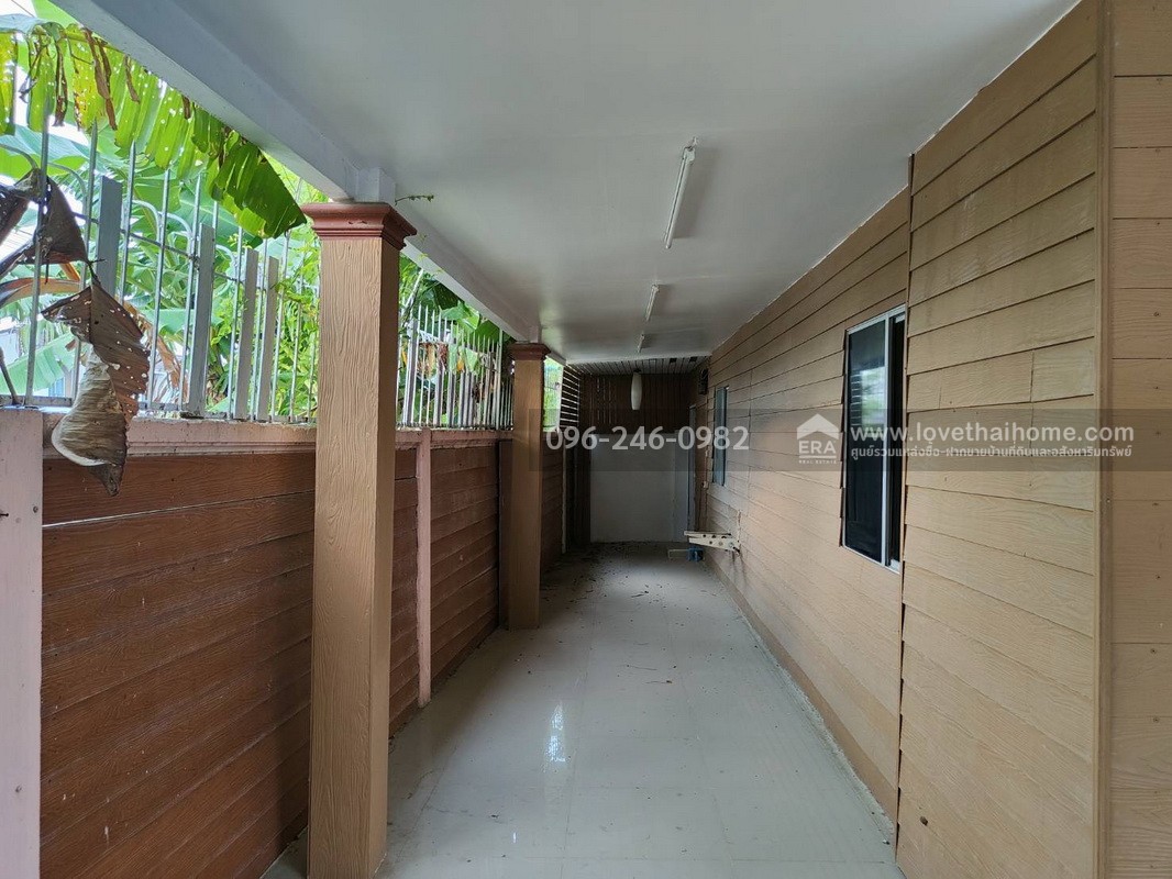 ขายทาวน์เฮ้าส์ บางกรวย-ไทรน้อย บ้านพฤกษา 38/1 ชัยพฤกษ์-วงแหวนฯ ใกล้ MRT คลองบางไผ่ หลังริม 27 ตรว. ซอย 11 รีโนเวททั้งหลัง