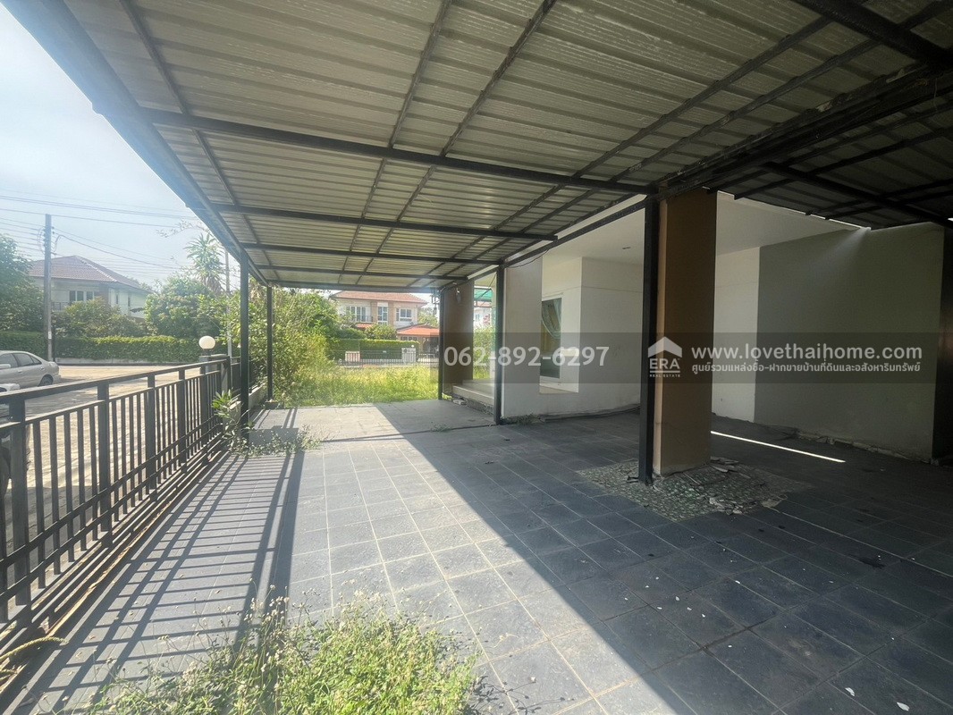 ขายบ้านเดี่ยวย่านหนองจอก หมู่บ้านดิ เอ็กซ์เทนโซ (The Extenso) ถนนสังฆสันติสุข พื้นที่102.7ตารางวา หลังมุม สภาพดี ขายเพียงแค่3.6ล้านบาทเท่านั้น 