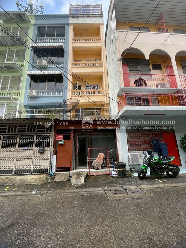 ขายตึกแถว 6 ชั้น ซอยสาธุประดิษฐ์14 พื้นที่ 12.6 ตรว. ขายเพียง 4.9 ล้านบาท พร้อมผู้เช่าเต็ม ทำเลดี เหมาะแก่การลงทุน รีบเลย!!