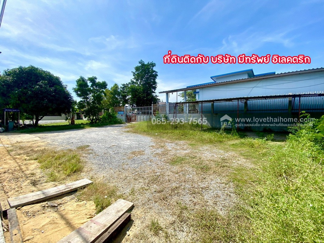 ขายที่ดิน ซอยวัดลาดปลาดุก ติดถนนเลียบคลองตาชม พื้นที่ 347 ตารางวา ทำเลดี ใกล้รถไฟฟ้าคลองบางไผ่