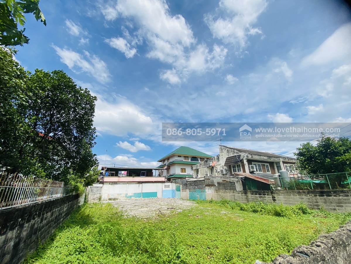 ขายที่ดิน นวมินทร์81 แยก1 (ม.โชคชัยคลองจั่น) บางกะปิ-คลองจั่น พื้นที่ 108 ตรว. เหมาะสร้างบ้านพักอาศัย ทำเลแบบนี้หายากแล้ว ราคาต่อได้ได้อีก