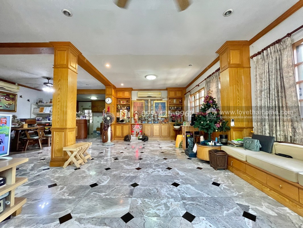 ขายบ้านลัดดารมย์ รัตนาธิเบศร์ นนทบุรี บ้านเดี่ยวแปลงริม 117 ตร.วา ขายถูกที่สุดในโครงการ ถูกกว่าราคาตลาด ใกล้ BTS ไทรม้า Built-in ทั้งหลัง สภาพพร้อมอยู่