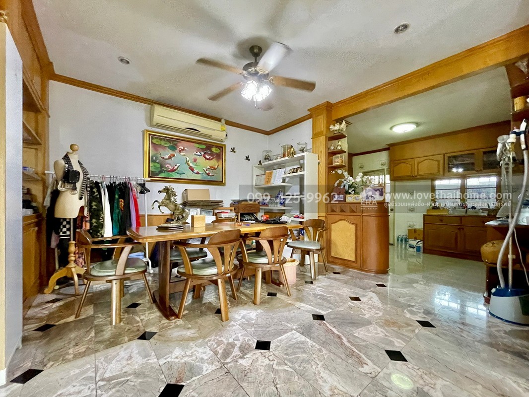 ขายบ้านลัดดารมย์ รัตนาธิเบศร์ นนทบุรี บ้านเดี่ยวแปลงริม 117 ตร.วา ขายถูกที่สุดในโครงการ ถูกกว่าราคาตลาด ใกล้ BTS ไทรม้า Built-in ทั้งหลัง สภาพพร้อมอยู่