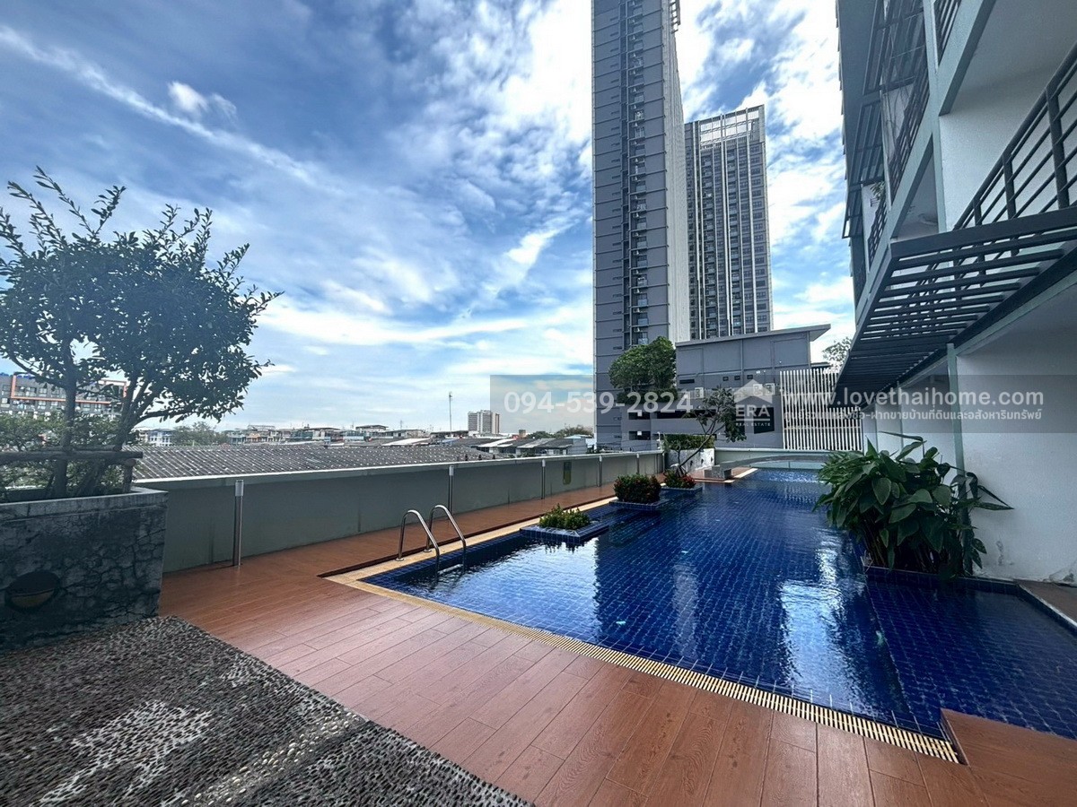 ขายคอนโด Bangkok Horizon P48 เพชรเกษม 48 ห้องมุม 50.74 ตร.ม. อยู่ชั้น 5 วิวระเบียงสระว่ายน้ำ ติด MRT เพชรเกษม 48 ใกล้ BTS บางหว้า ขายราคาถูกมาก 