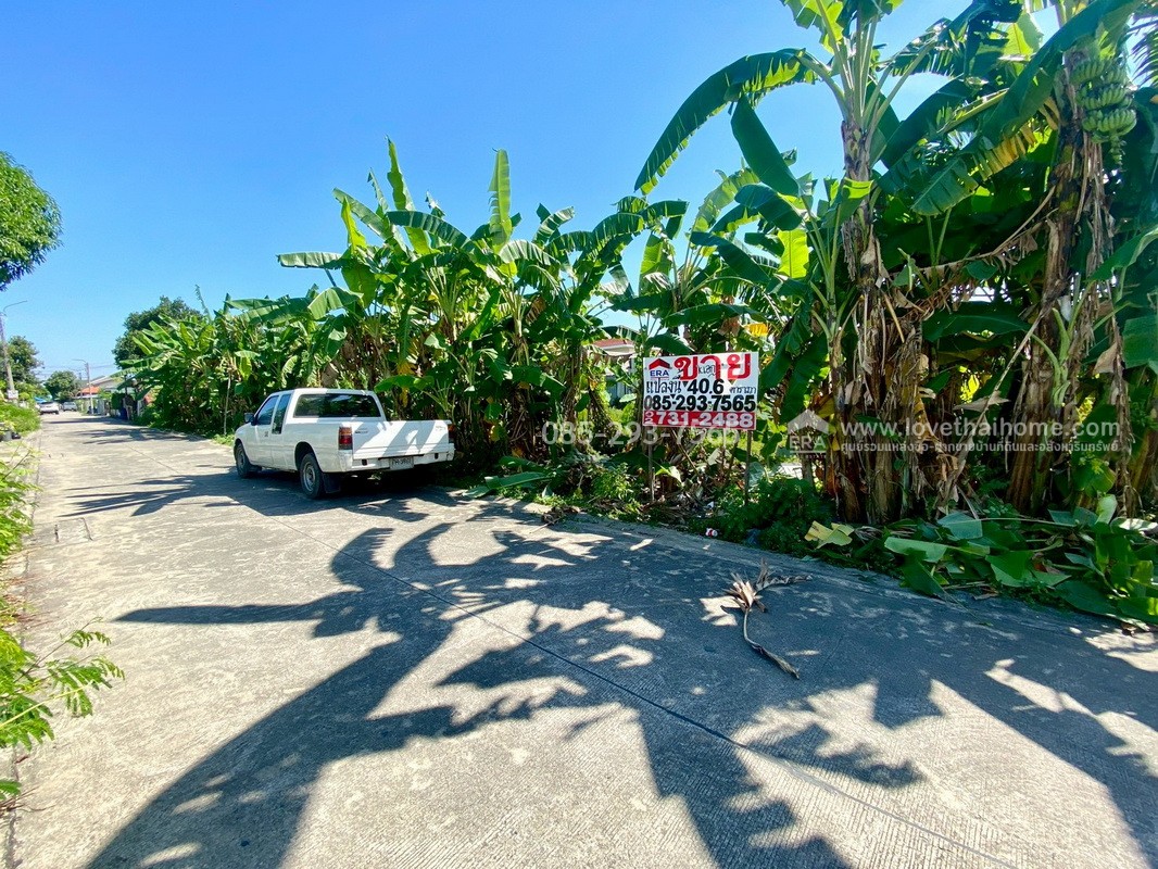 ขายที่ดิน ถนนสุขาภิบาล5 ซอย34 สายไหม แปลงสวย พื้นที่ 40.6 ตารางวา แปลงเล็กๆแต่ทำเลดีมาก เข้าซอยเพียง 300 เมตร ใกล้จุดขึ้น-ลงทางด่วนสุขาภิบาล5