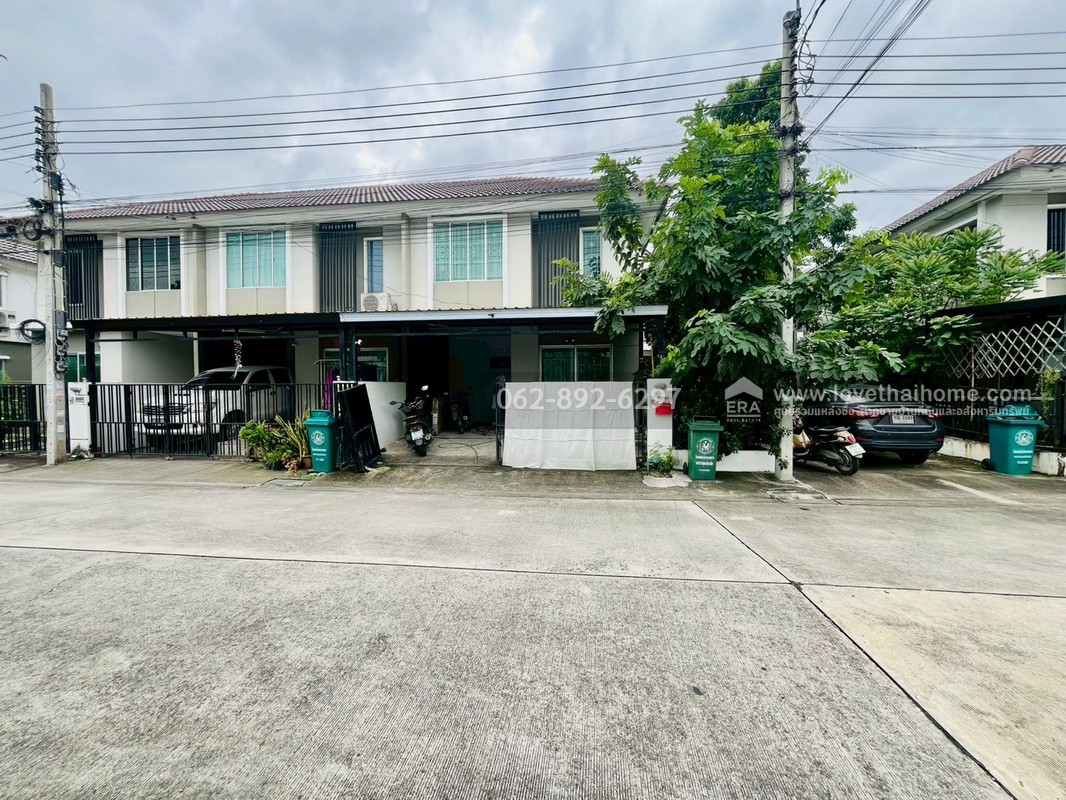 ขายทาวน์เฮ้าส์ 2 ชั้น หมู่บ้านพฤกษาวิลล์66/2 บางนา-หนามแดง ทำเลทอง ขนาด 25.2 ตารางวา โอกาสทอง ราคาถูก บ้านสวย ทำเลดี บรรยากาศดีเยี่ยมในราคาสุดคุ้ม