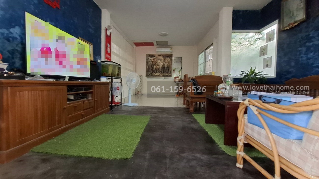 ขายบ้านแฝด เลียบคลองสอง 28 หมู่บ้านอรุณวรรณ 4 สไตส์บ้านเดี่ยว 41.6 ตร.วา บ้านพร้อมอยู่