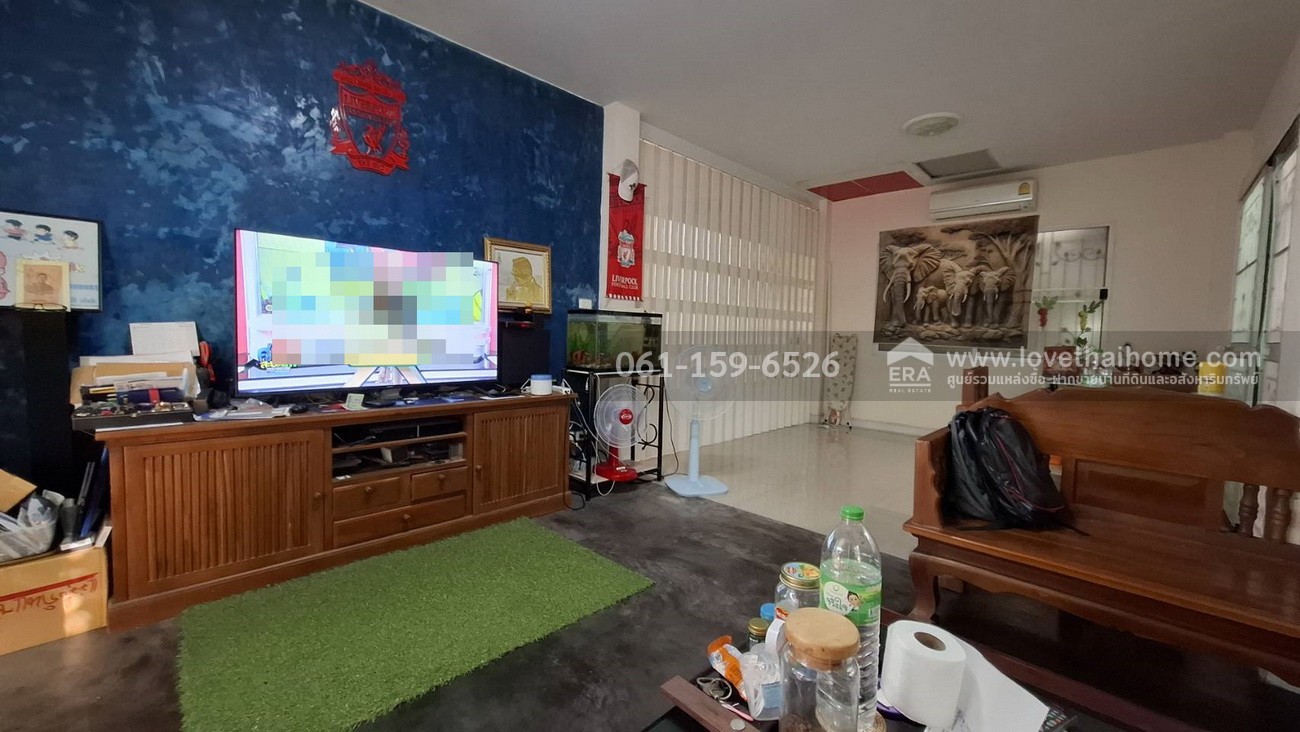 ขายบ้านแฝด เลียบคลองสอง 28 หมู่บ้านอรุณวรรณ 4 สไตส์บ้านเดี่ยว 41.6 ตร.วา บ้านพร้อมอยู่